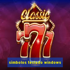 simbolos teclado windows